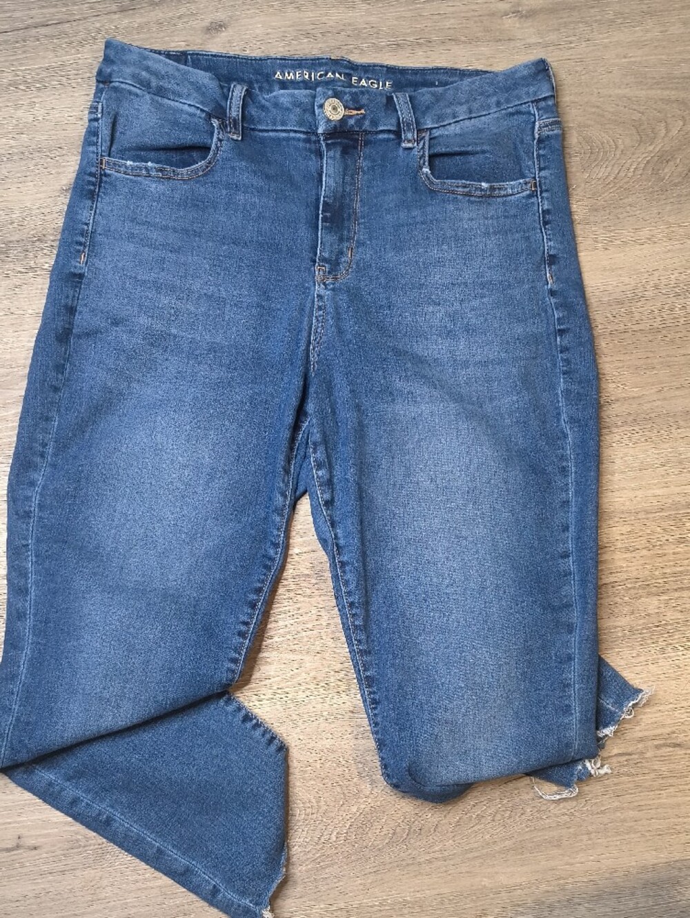 S1185 Curvy Jegging High Rise w/28" Inseam American Eagle Women's Size 14